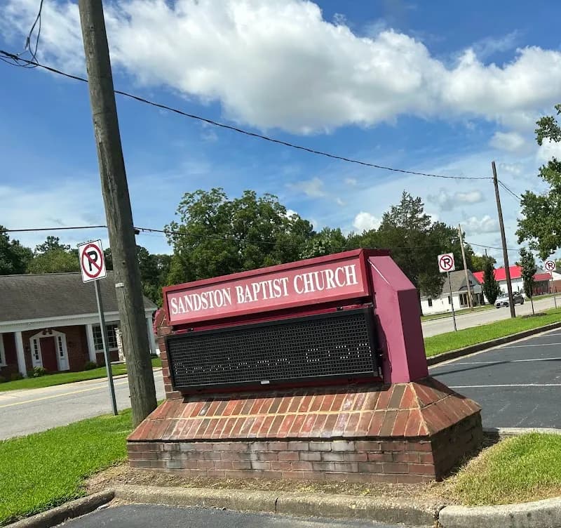 View of Sandston Baptist Church in Sandston, VA