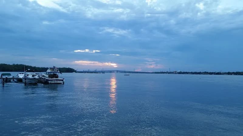 View of Sandy Beach Yacht Club in Grand Island, NY