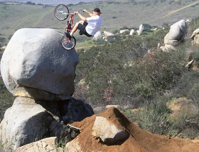 View of Santee Boulders in Santee, CA