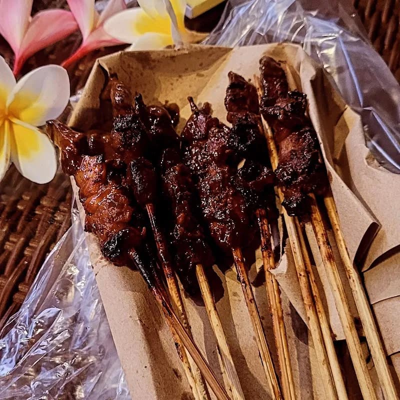 View of Sanur Night Market (Pasar Malam) in Sanur, Bali