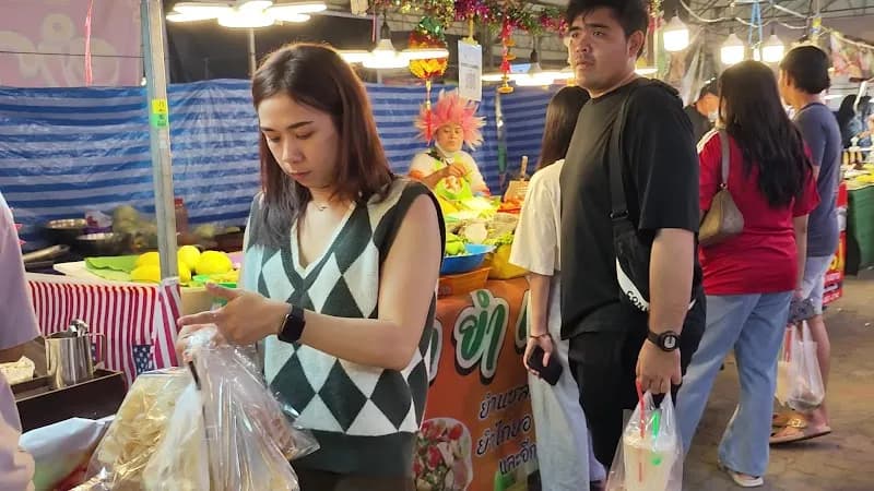 View of Saphan Hin Market in Saphan Hin, Phuket