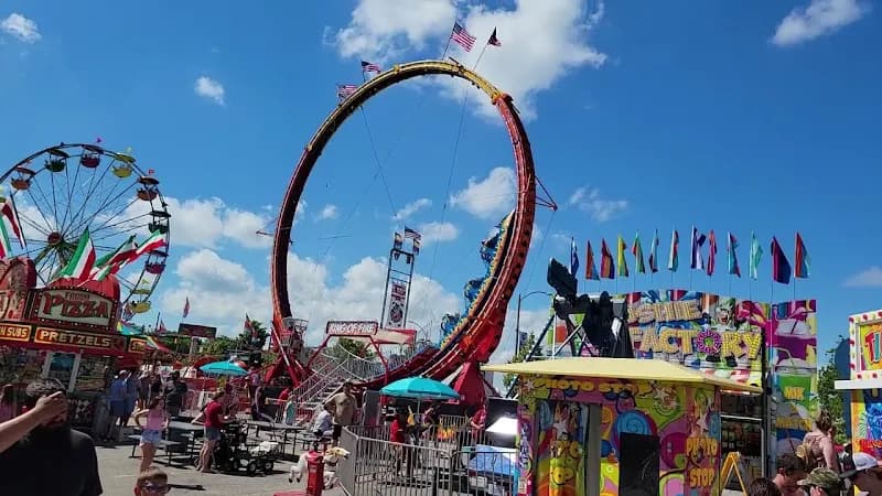 View of Sara Hardy Farmers Market in Traverse City, MI