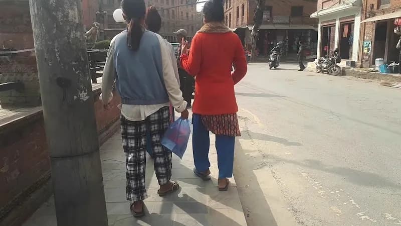 View of Saraswati Bazaar in Dhulikhel, Bagmati