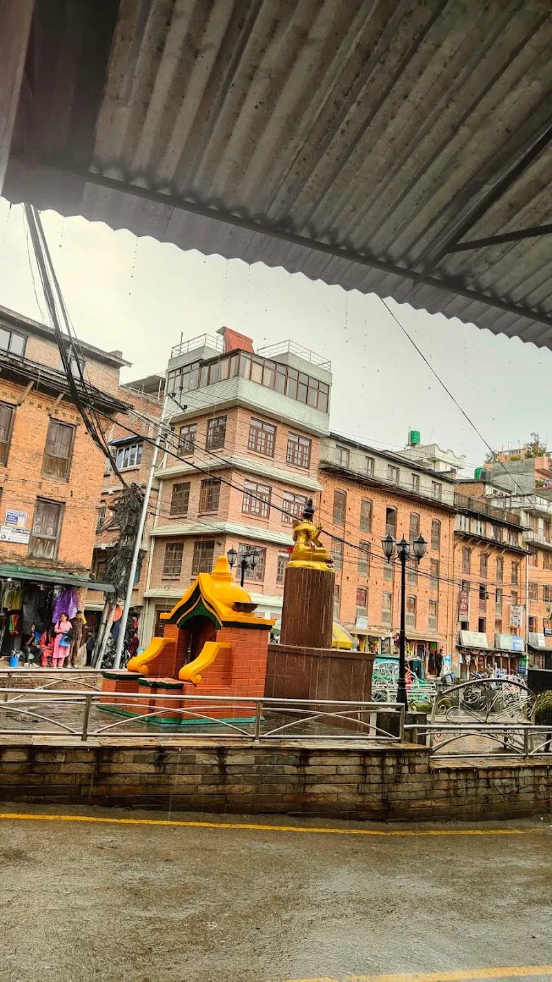 View of Saraswati Bazaar in Dhulikhel, Bagmati