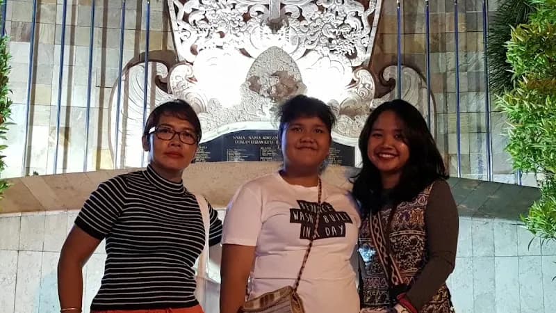 View of Sari Club Bomb Memorial in Kuta, Bali