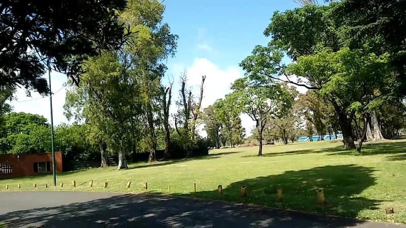 View of Sarmiento Park in Núñez, BA