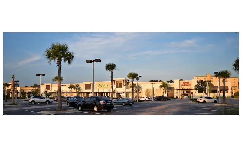 View of Sawgrass Village Shopping Center in Ponte Vedra Beach, FL