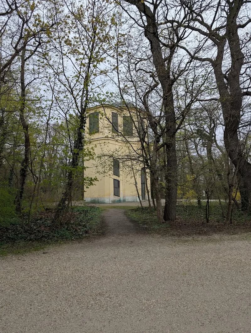 View of Schönbrunn Palace Park in Penzing, VIE