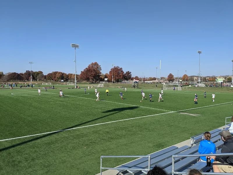 View of Scheels Overland Park Soccer Complex in Overland Park, KS