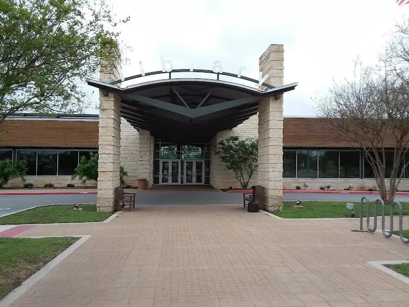 View of Schertz Library in Cibolo, TX