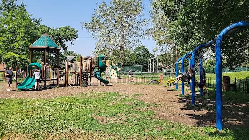 Schiller Park Playground playground in German Village, OH
