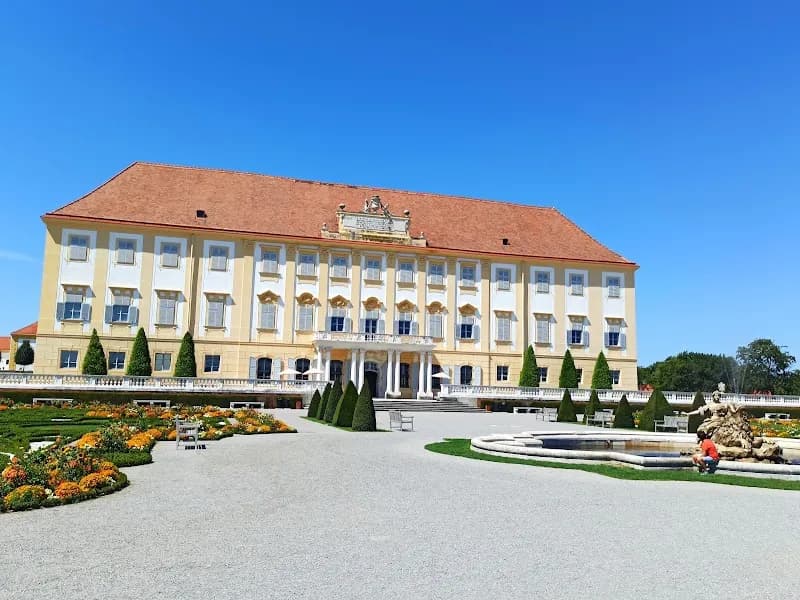 View of Schlosshof Estate & Gardens in Stockerau, VIE
