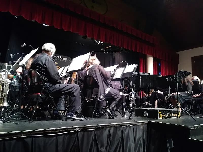 View of School Street Playhouse in Cumming, GA