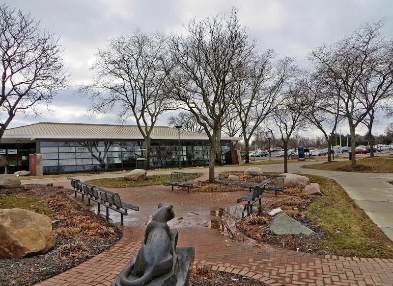 View of Schoolcraft College in Livonia, MI