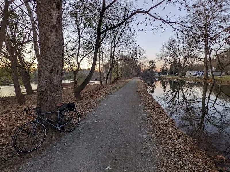Schuylkill River Trail route in Phoenixville, PA