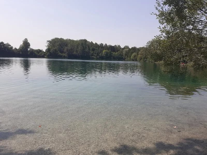 View of Schwarzhölzl in Unterschleißheim, BY