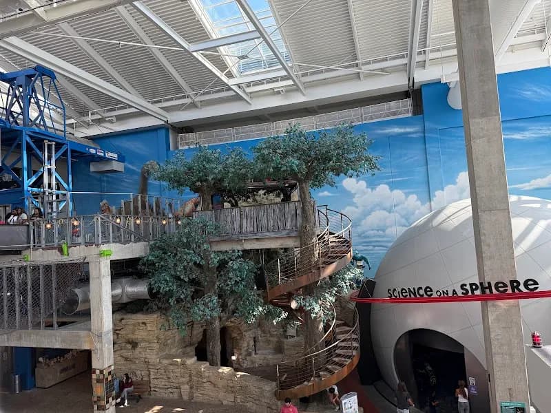 View of Science City at Union Station in Kansas City, MO