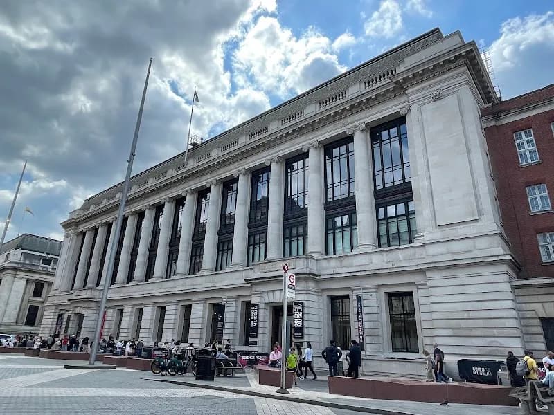 View of Science Museum in London, LDN