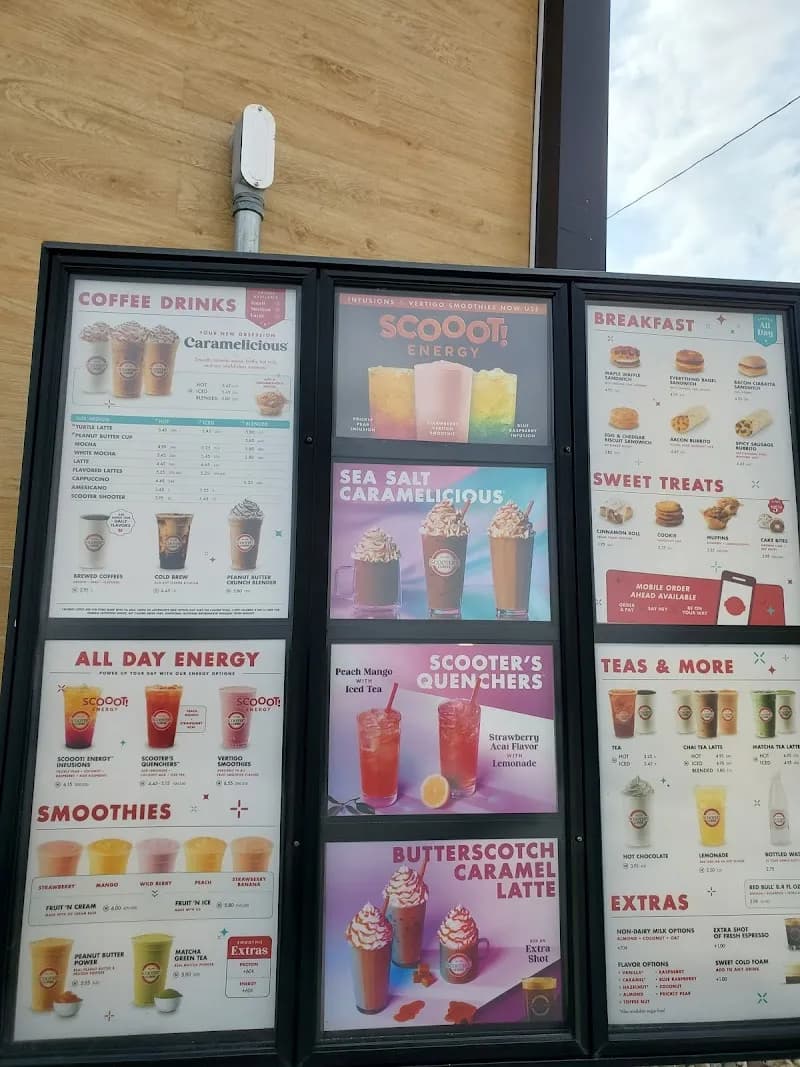 View of Scooter's Coffee in Windsor Heights, IA