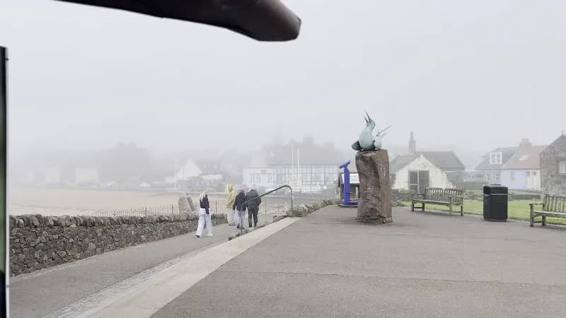 View of Scottish Seabird Centre in North Berwick, Scotland