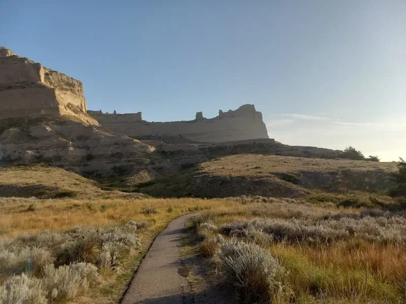 View of Scotts Bluff National Monument in Omaha, NE