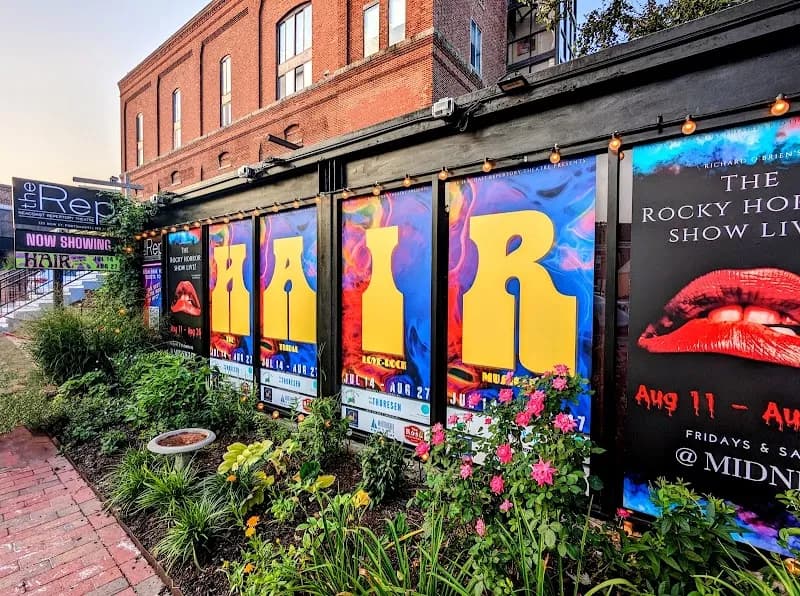 View of Seacoast Repertory Theatre in East Kingston, NH
