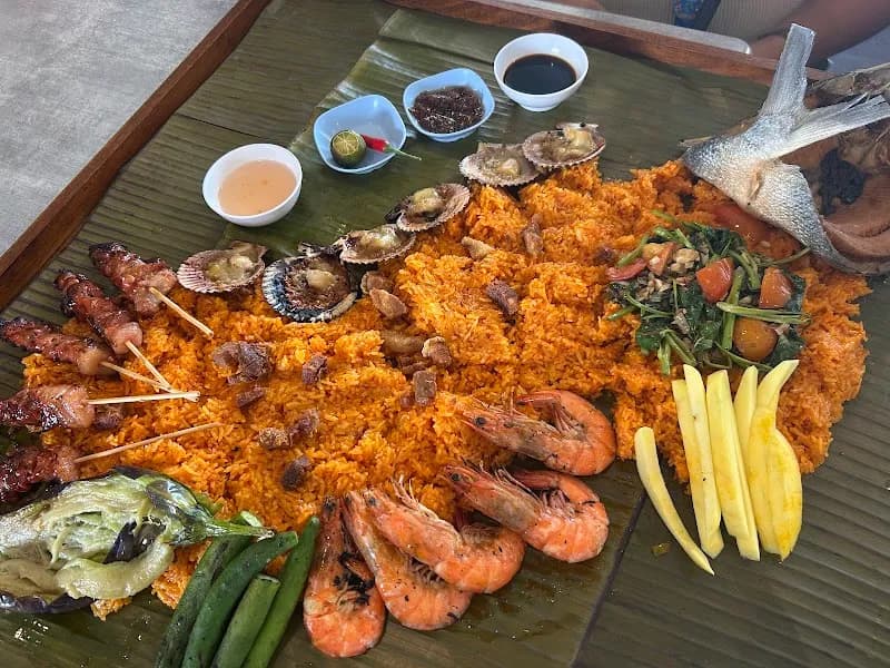 View of Seafood Island in Banilad, CV