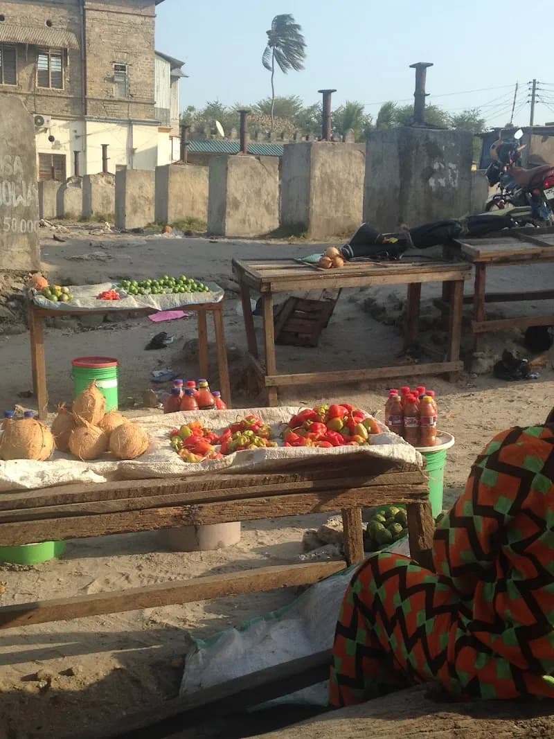View of Seafood Market of Bagamoyo in Bagamoyo, DSM