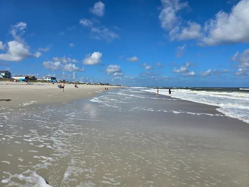 View of Seaside Park in Fernandina Beach, FL