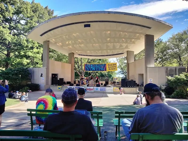 View of Seasongood Pavilion at Eden Park in Hyde Park, OH
