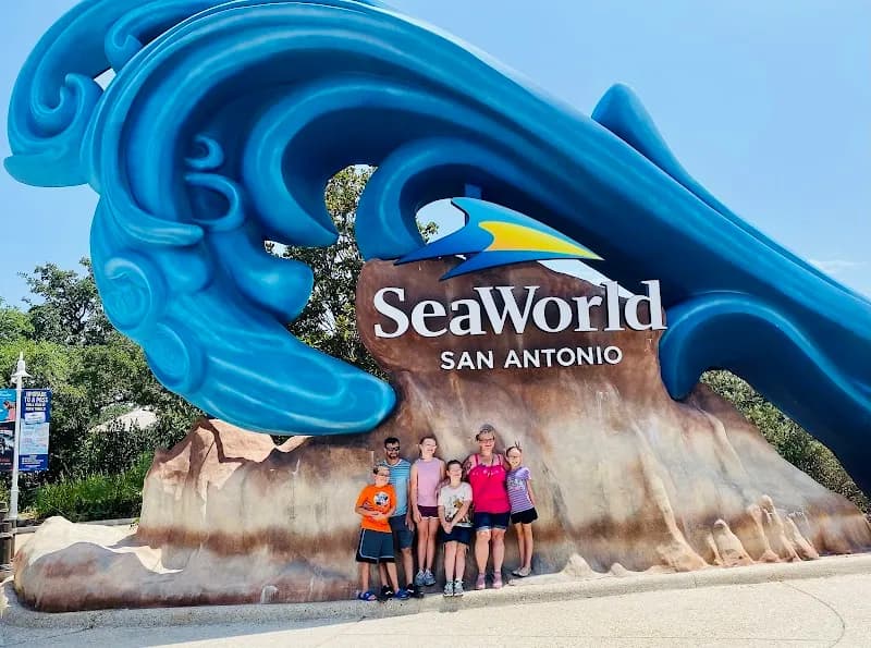 SeaWorld San Antonio aquarium in San Antonio, TX