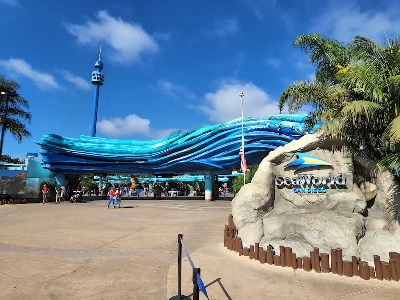 View of SeaWorld San Diego in San Diego, CA