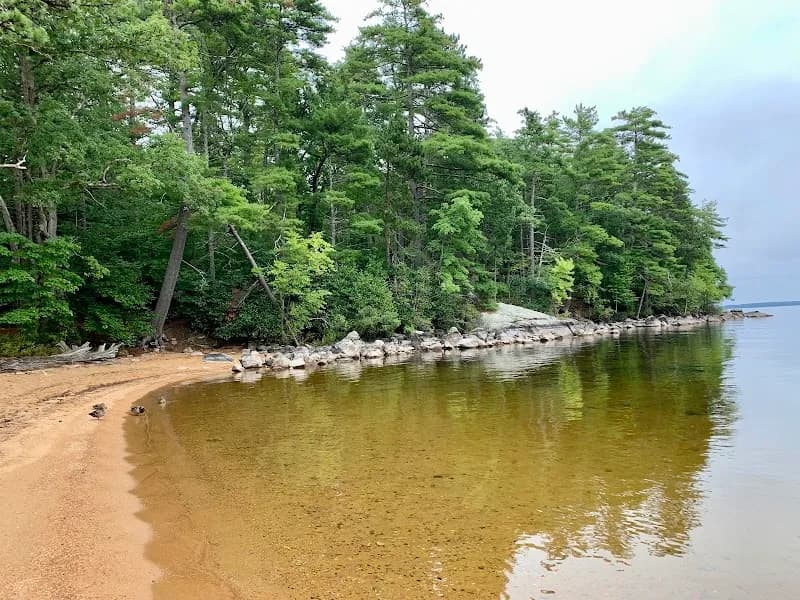 View of Sebago Lake State Park Campground in Portland ME, ME