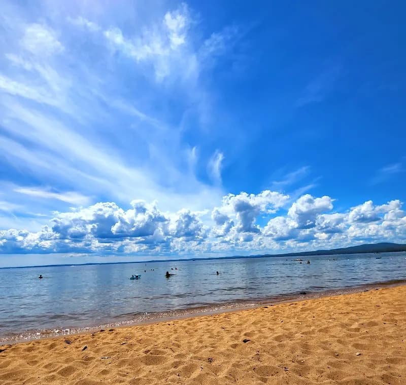 View of Sebago Lake State Park Campground in Portland ME, ME