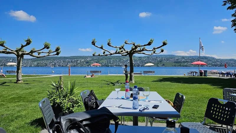 View of Seebad Bürger II in Thalwil, ZH