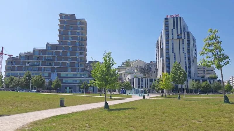 View of Seepark Spielplatz in Donaustadt, VIE