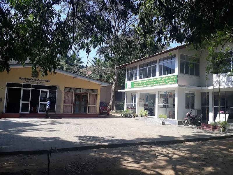 Seethawaka Public Library library in Avissawella, WP