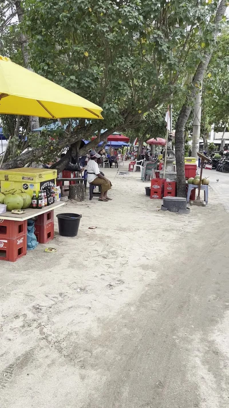 View of Segara Beach in Kuta, Bali