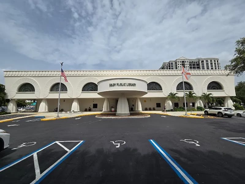 View of Selby Library in Sarasota, FL