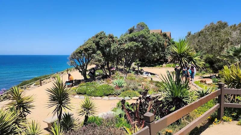 View of Self-Realization Fellowship Meditation Gardens in Encinitas, CA
