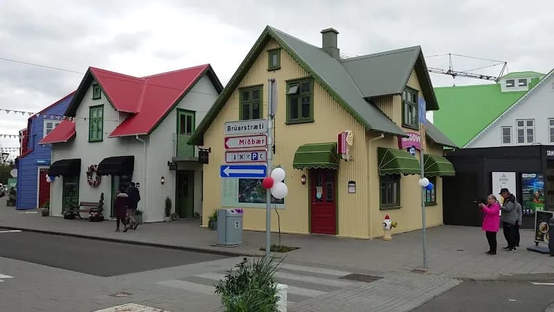 View of Selfoss New Old Town in Selfoss, CR