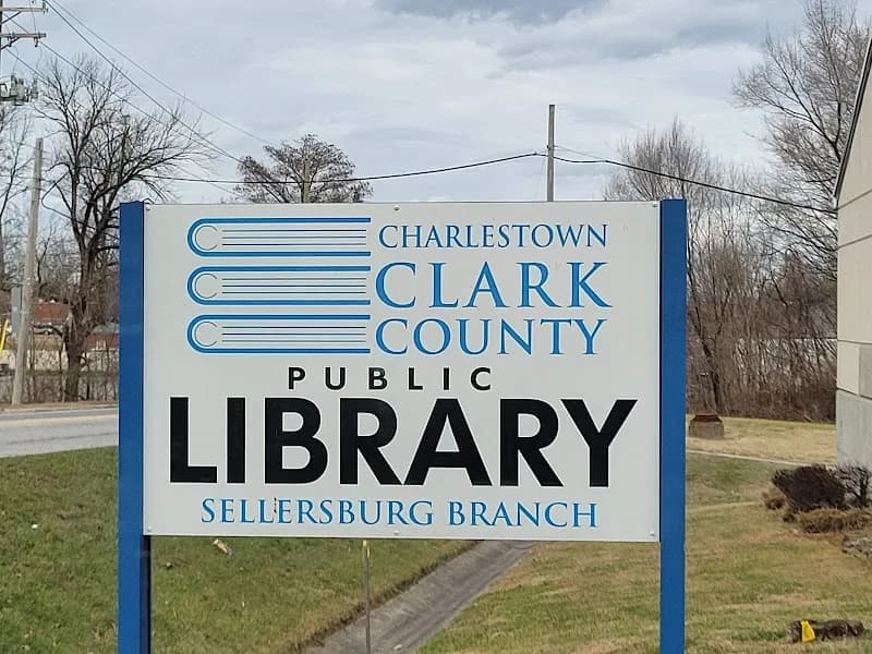 View of Sellersburg Library in Sellersburg, IN