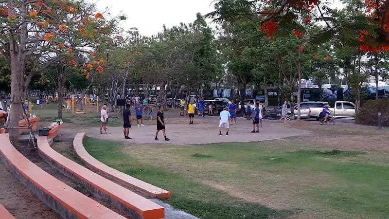 View of Sena Park in Bang Na, BKK