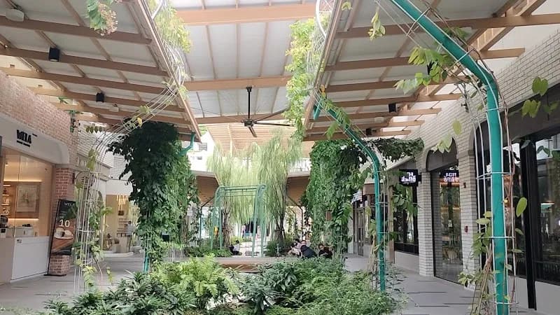 View of Senanikom Park in Bang Na, BKK