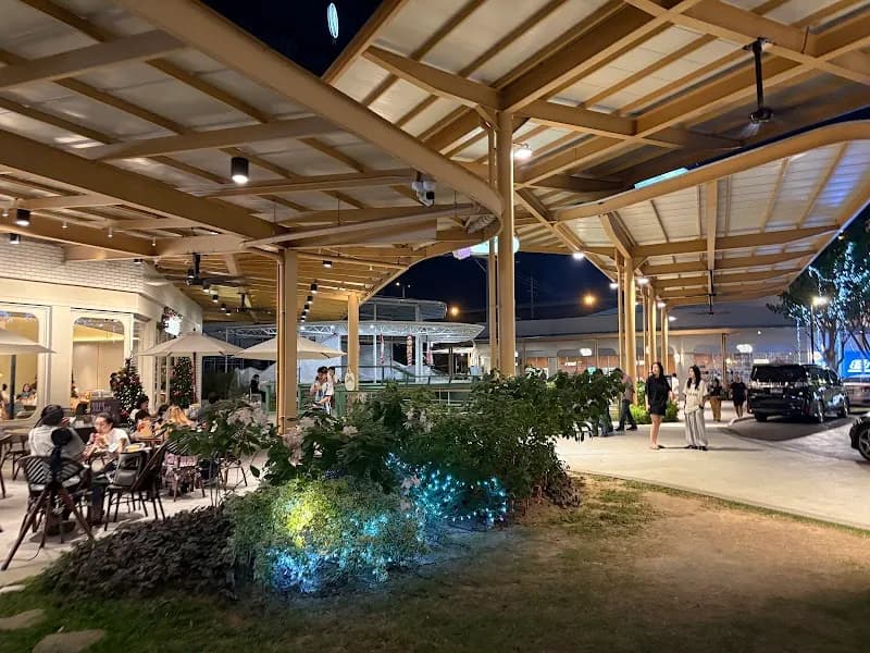 View of Senanikom Park in Bang Na, BKK