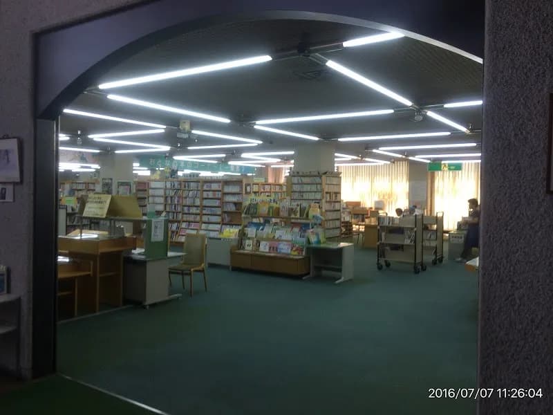 View of Sennanshi Public Library in Sennan, Osaka