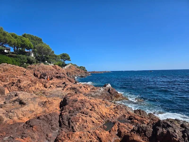 Sentier de l'esterel hiking area in Cannes, PACA