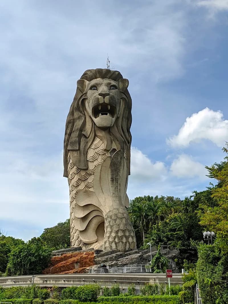 View of Sentosa in Singapore, SG