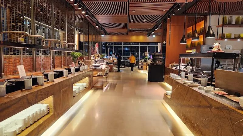 View of Seongnam Citizen's Plaza Cafe Zone in Seongnam, GG