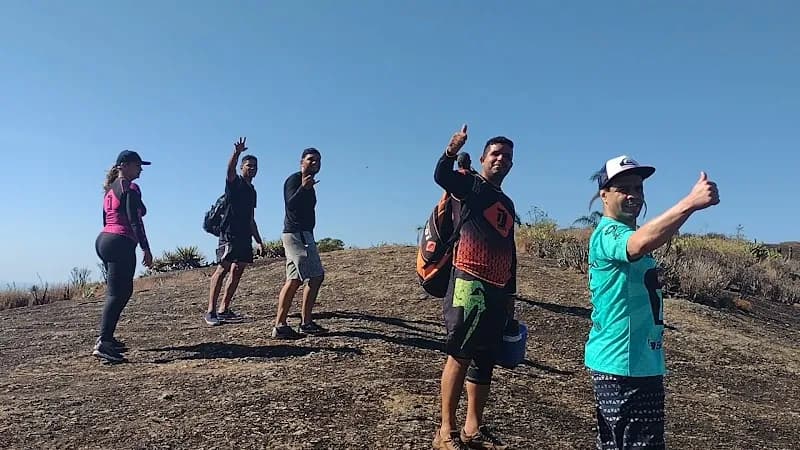 View of Serra da Tiririca State Park in São Gonçalo, RJ